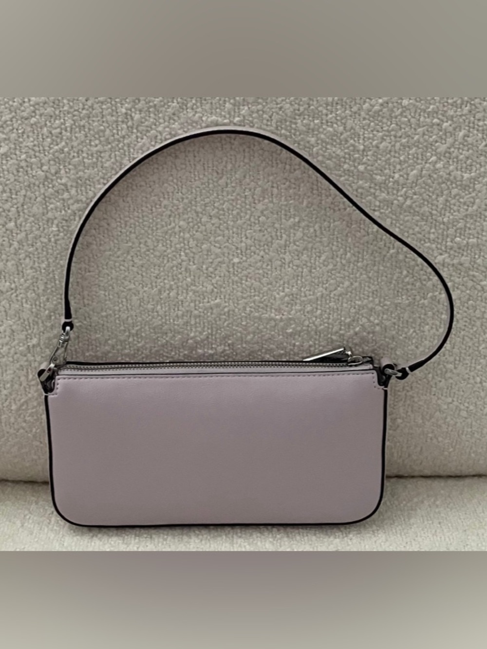 Kate Spade Lilac Moon Bridget Crinkle Shoulder Convert Bag w/ Free Gift - Picture 2 of 7